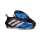 Mens Top adidas Ace16+ Purecontrol FG Soccer Cleat Pairs Pack Bleu White