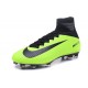 Cristiano Ronaldo Nike Mercurial Superfly V FG Football Cleats Green Black