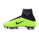 Cristiano Ronaldo Nike Mercurial Superfly V FG Football Cleats Green Black