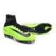 Cristiano Ronaldo Nike Mercurial Superfly V FG Football Cleats Green Black