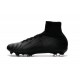 Cristiano Ronaldo Nike Mercurial Superfly V FG Football Cleats All Black