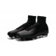 Cristiano Ronaldo Nike Mercurial Superfly V FG Football Cleats All Black