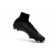 Cristiano Ronaldo Nike Mercurial Superfly V FG Football Cleats All Black