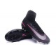 Cristiano Ronaldo Nike Mercurial Superfly V FG Football Cleats Black Pink