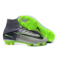Cristiano Ronaldo Nike Mercurial Superfly V FG Football Cleats Grey Black