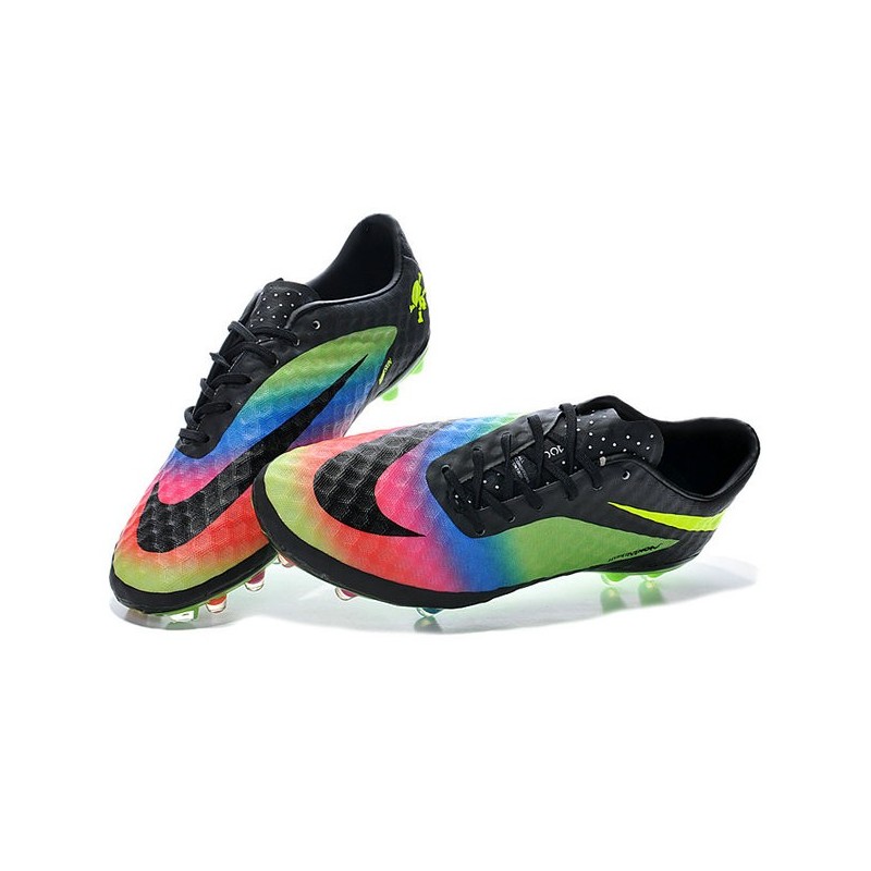 nike boots colorful