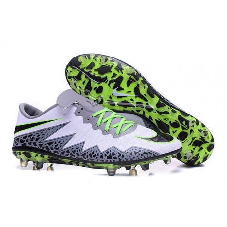 Nike Hypervenom Phinish FG ACC New 2016 Soccer Cleats White Black Green