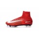 Cristiano Ronaldo Nike Mercurial Superfly V FG Football Cleats Red White