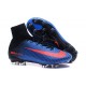 Cristiano Ronaldo Nike Mercurial Superfly V FG Football Cleats Blue Orange Black