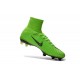 New Nike 2016 Mercurial Superfly 5 FG ACC Boots Green Black