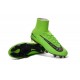 New Nike 2016 Mercurial Superfly 5 FG ACC Boots Green Black