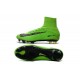 New Nike 2016 Mercurial Superfly 5 FG ACC Boots Green Black