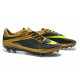 Nike HyperVenom Phantom FG Men's Firm Ground Soccer Boots Black Volt Gold