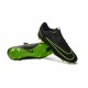 Nike Mercurial Vapor 11 FG ACC Mens Football Shoes Black Green