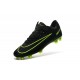 Nike Mercurial Vapor 11 FG ACC Mens Football Shoes Black Green
