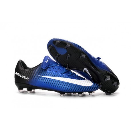 Nike Mercurial Vapor 11 FG ACC Mens Football Shoes Blue White Black