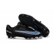 Nike Mercurial Vapor XI FG Firm Ground Soccer Shoes Black Blue