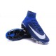 New Nike 2016 Mercurial Superfly 5 FG ACC Boots Blue White