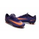 Nike Mercurial Vapor XI FG Firm Ground Soccer Shoes Purple Orange