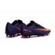 Nike Mercurial Vapor XI FG Firm Ground Soccer Shoes Purple Orange