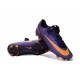 Nike Mercurial Vapor XI FG Firm Ground Soccer Shoes Purple Orange