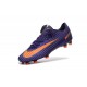 Nike Mercurial Vapor XI FG Firm Ground Soccer Shoes Purple Orange