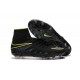 Neymar Football Cleats Nike Hypervenom Phantom II FG Black Volt