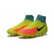 New 2016 Nike Magista Obra II FG ACC Soccer Cleats Volt Black Orange