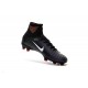 Nike Mercurial Superfly V FG High Top Firm Ground Shoes Black Purple White