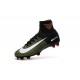 Nike Mercurial Superfly V FG High Top Firm Ground Shoes Black Purple White