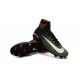 Nike Mercurial Superfly V FG High Top Firm Ground Shoes Black Purple White