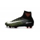 Nike Mercurial Superfly V FG High Top Firm Ground Shoes Black Purple White