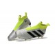 Mens Top adidas Ace16+ Purecontrol FG Soccer Cleat Silver Black Yellow