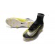 Nike Mercurial Superfly V FG CR7 Black Yellow White High Top Firm Ground Shoes