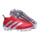 Paul Pogba Top adidas Ace16+ Purecontrol FG Soccer Cleat Red Silver