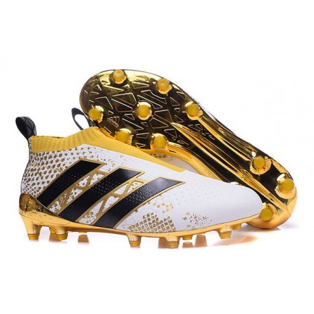 adidas soccer cleats white gold
