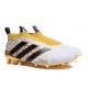 adidas Stellar Pack Ace16+ Purecontrol FG Soccer Cleat White Gold