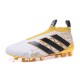 adidas Stellar Pack Ace16+ Purecontrol FG Soccer Cleat White Gold