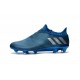 adidas Messi 16+ Pureagility FG Soccer Cleats Shock Blue Silver