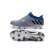 adidas Messi 16+ Pureagility FG Soccer Cleats Silver Black Blue