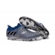 adidas Messi 16+ Pureagility FG Soccer Cleats Silver Black Blue