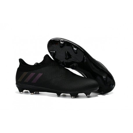 all black adizero soccer cleats