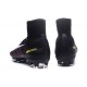 Nike Mercurial Superfly V FG High Top Firm Ground Shoes Black Pink White