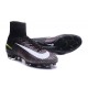 Nike Mercurial Superfly V FG High Top Firm Ground Shoes Black Pink White