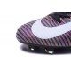 Nike Mercurial Superfly V FG High Top Firm Ground Shoes Black Pink White