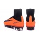 Nike Mercurial Superfly V FG Men Soccer Boots Orange Purple Black