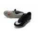  Nike Hypervenom Phinish Neymar x Jordan Football Cleat Black Silver