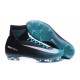 Nike Mercurial Superfly V FG Men Soccer Boots Black Blue White