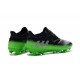 adidas Messi 16+ Pureagility FG Soccer Cleats Black Green White