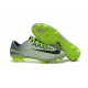 Nike Mercurial Vapor XI FG Firm Ground Soccer Shoes Platinum Black Green